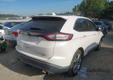 2017 Ford Edge Titanium из США, поврежденный, VIN 2FMPK3K90HBC51466